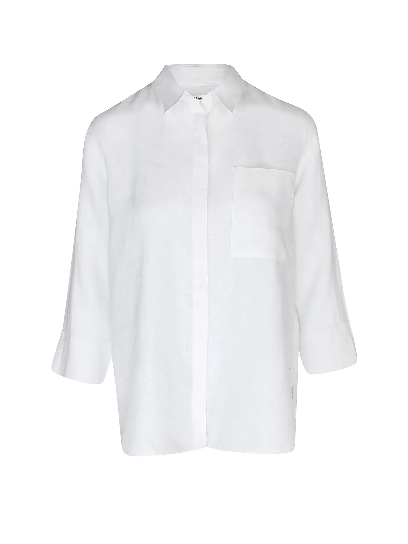 BRAX | Leinenbluse VICKI | weiss